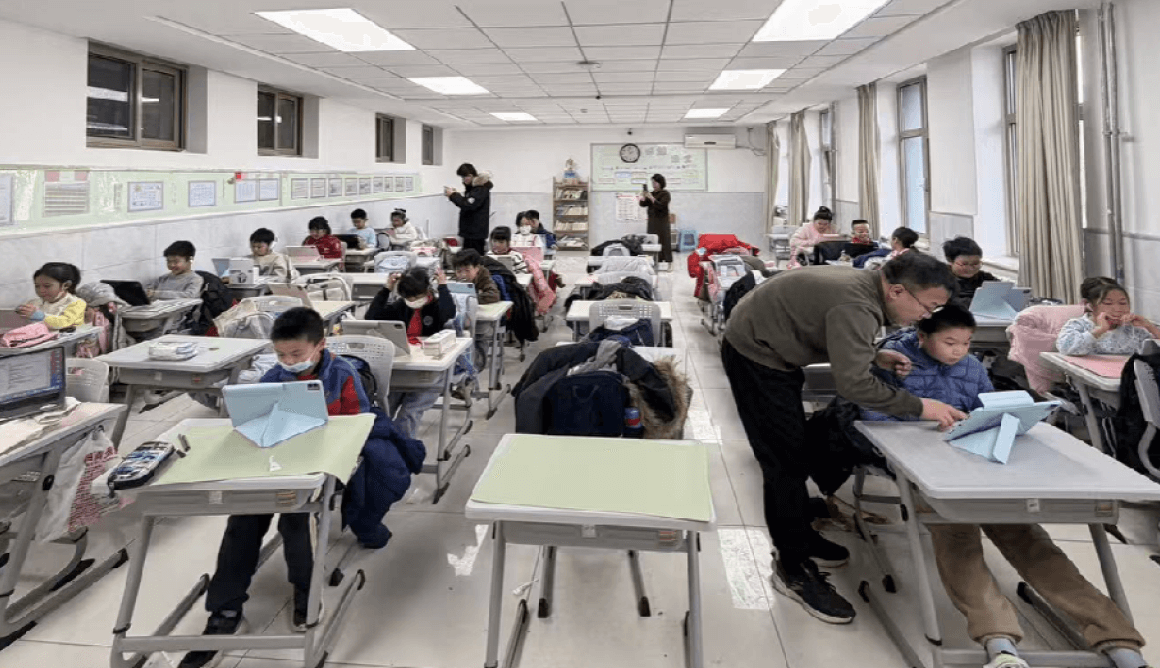 爱学自然拼读走进中关村第二小学万泉河分校